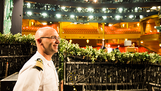 Disney Cruise Line Director Christiaan Abbott