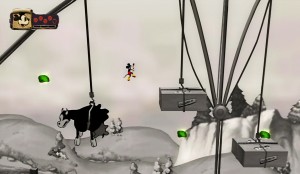 screen still from video game Epic Mickey