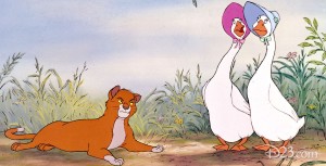 Photo of The Gabble Sisters Amelia and Abigail rom Disney Cartoon Aristocats