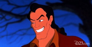 Disney animated character Gaston from Beauty and the Beast