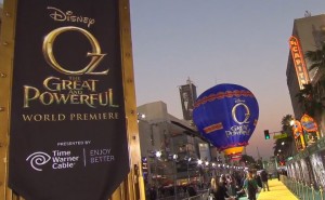 The premiere of Oz the Great and Powerful