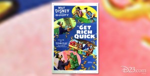 Goofy cartoon Get Rich Quick