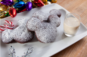 Gingerbread Beingets at Disneyland Club 33