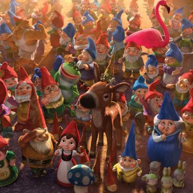 Gnome party in Disney film Gnomeo & Juliet