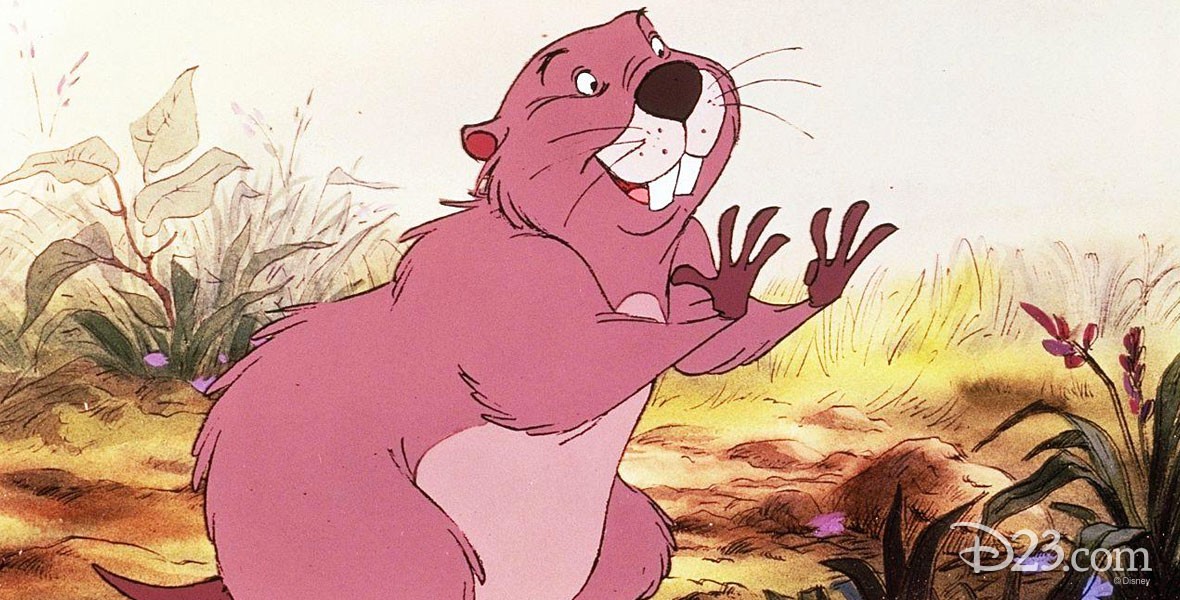 Gopher Character from Winnie the Pooh
