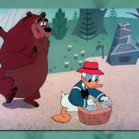 Grin and Bear It Donald Duck cartoon