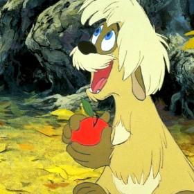 Disney character Gurgi from The Black Cauldron