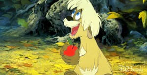 Disney character Gurgi from The Black Cauldron