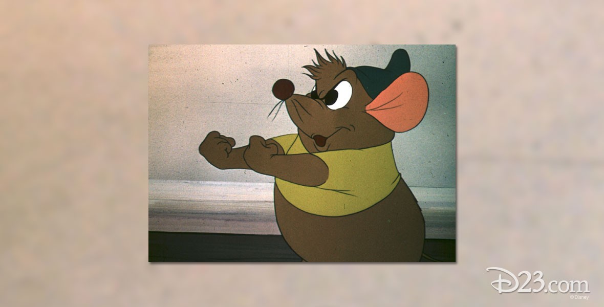 Gus Chubby mouse friend of Cinderella