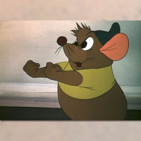 Gus Chubby mouse friend of Cinderella