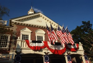 The Hall of Presidents attraction at Walt Disney World