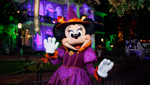 Halloween with Minnie Mouse at the Disneyland Resort