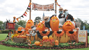 Halloween Pumpkin patch at Tokyo Disneyland