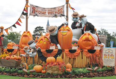Halloween Pumpkin patch at Tokyo Disneyland