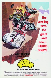 one-sheet poster for movie Herbie Goes to Monte Carlo