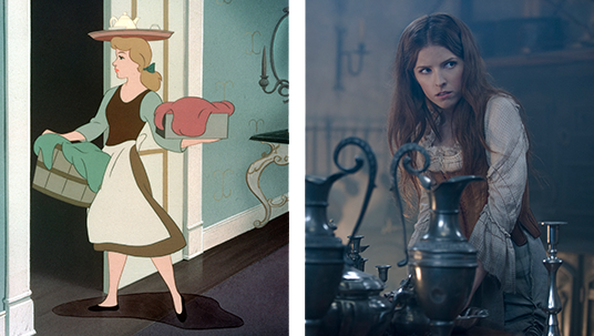 Anna Kendrick (Pitch Perfect, Up in the Air) fills the shoes of Cinderella, who finds herself on a journey of self-discovery.