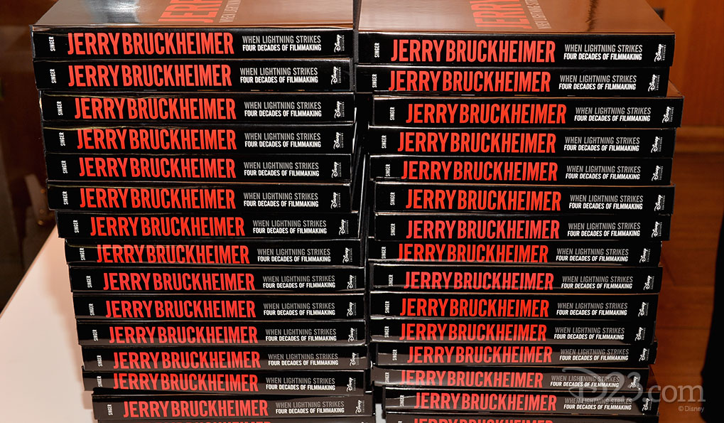 Jerry Bruckheimer When Lighting Strikes Book Signing