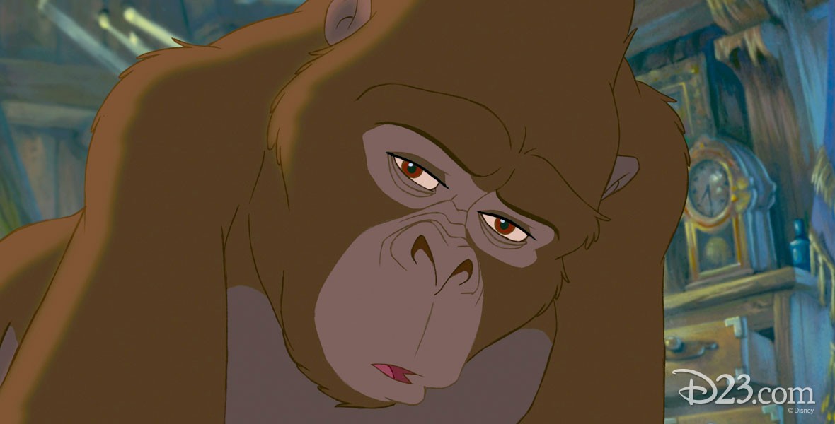 Kala Gorilla who adopts and mothers Tarzan
