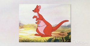 Photo of Kanga Kangaroo character in the Winnie the Pooh films
