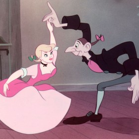 Disney characters dancing to Katrina song from The Adventures of Ichabod and Mr. Toad