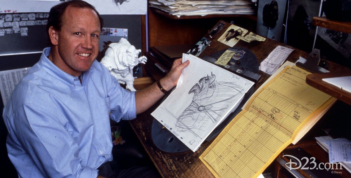 Photo of Disney Animator Glen Keane