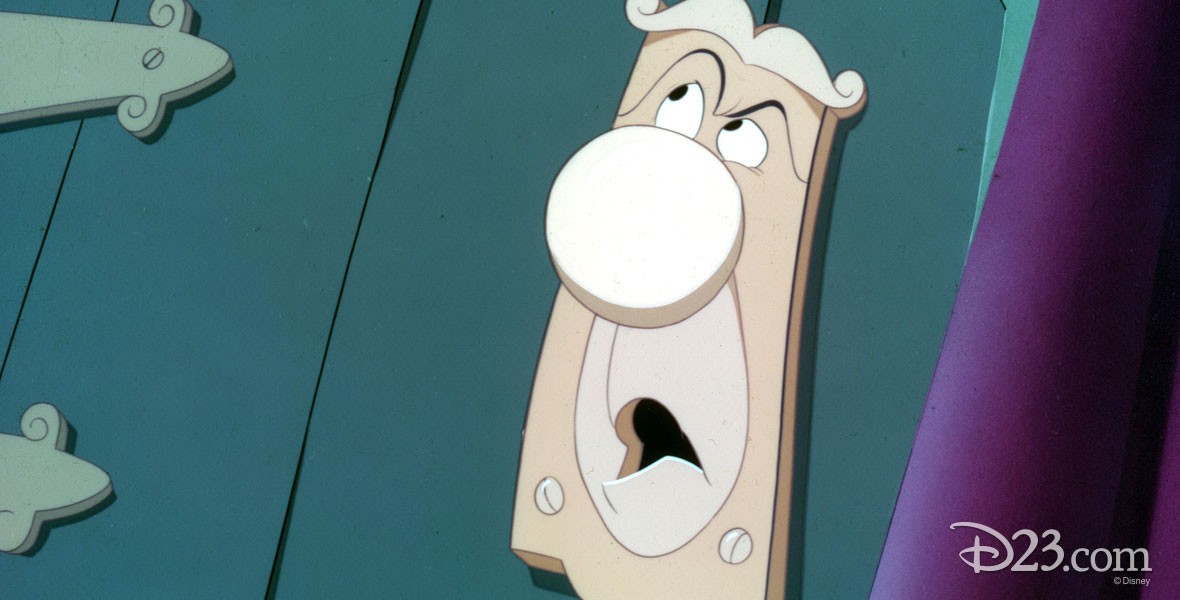 Photo of the Door Knob in Disney's Alice in Wonderland, voiced by Joseph Kearns