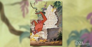 King Louie in Disney film The Jungle Book