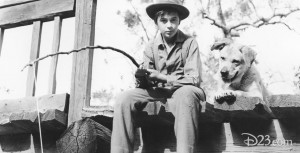 Actor Tommy Kirk in Old Yeller