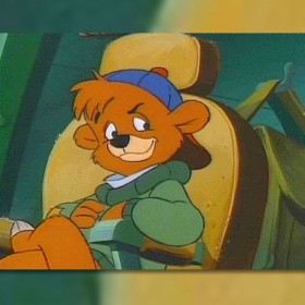 Kit Cloudkicker Bear cub star of TaleSpin