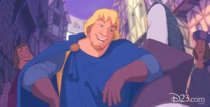 Kevin Kline voice of Phoebus in The Hunchback of Notre Dame