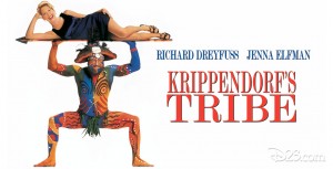 Poster for Krippendorf’s Tribe featuring Richard Dreyfuss and Jenna Elfman