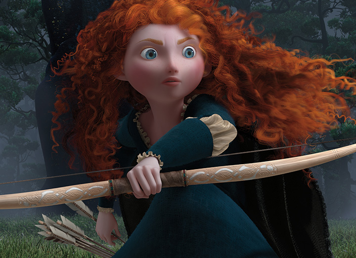 Characters - Pixar Animation - Brave - Merida - D23