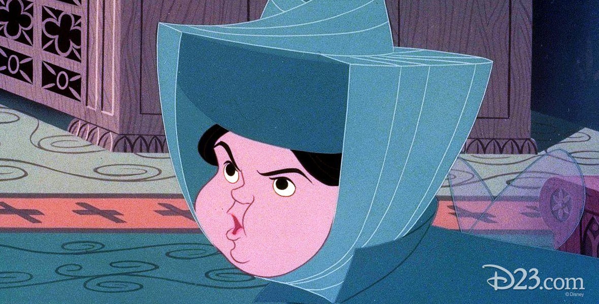 Photo of Animated Character Merryweather Short from the Disney Film Sleeping Beauty