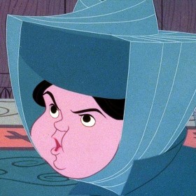 Photo of Animated Character Merryweather Short from the Disney Film Sleeping Beauty