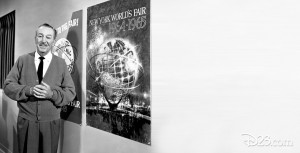 Photo of Walt Disney Speaking at New York World's Fair