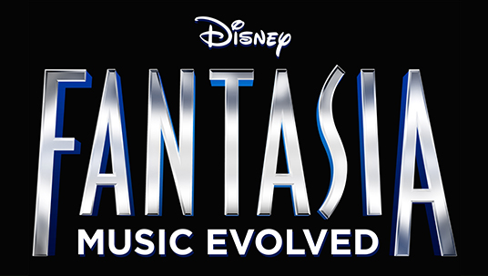 title art for Disney Fantasia Music Evolved videogame