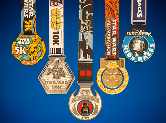 Star Wars Finisher Medals