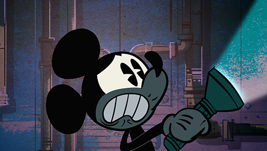 Mickey Mouse in Disney Channel's Monstober