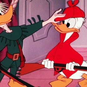 Photo of Donald Duck in Disney Animated Film No Hunting