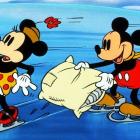 Photo of Mickey and Minnie from Disney film On Ice