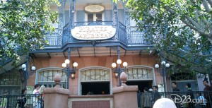 Pirates of the Caribbean New Orleans Square attraction at Disneyland