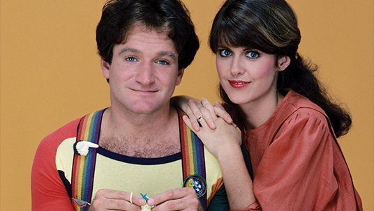 Photo of Robin Williams from Mork and Mindy