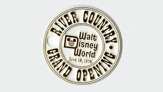 Walt Disney World River Country celebratory coins