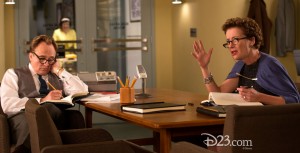 Emma Thompson as P.L. Travers in Disney's Saving Mr. Banks