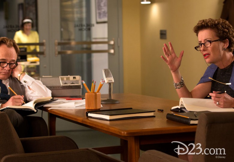 Emma Thompson as P.L. Travers in Disney's Saving Mr. Banks