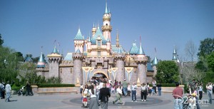 Sleeping Beauty Castle in Disneyland