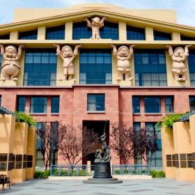 Corporate headquarters at the Disney Studios in California