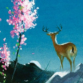 Tyrus Wong Painting of Bambie