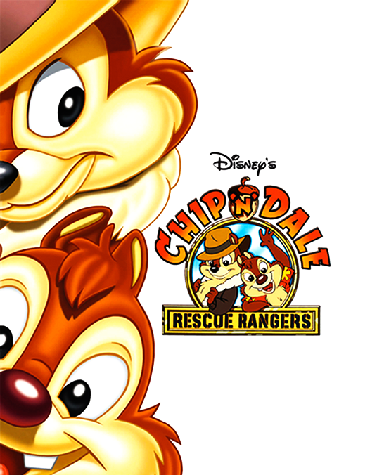 title card for Disney's Chip 'N' Dale Rescue Rangers