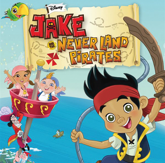 title card for Disney Jake and the Never Land Pirates